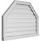 Ekena Millwork Octagonal Top Surface Mount PVC Gable Vent w/ 2"W x 2"P Brickmould Sill Frame, 34"W x 24"H GVPOT34X2403SF - alternate 2